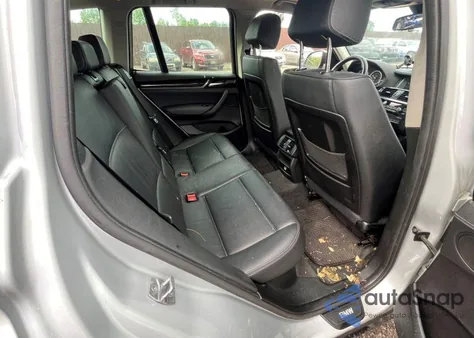 2015 BMW X3 xDrive28I from USA, damaged, VIN 5UXWX9C52F0D54937